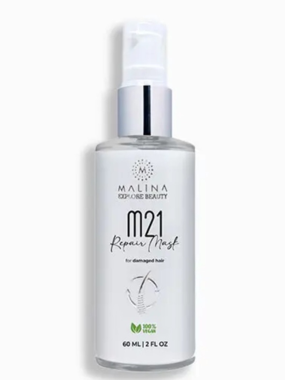 Malina Leave-In Repair Hair Mask (M21) 60ml BRAND NEW IN BOX